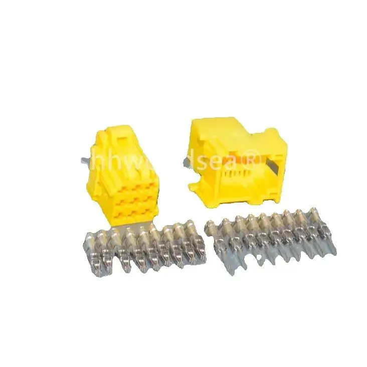 shhworldsea 9 Pin  3.5MM Automotive Connector 967621-1 1-967621-1 Female Male Auto Wiring Harness Plug