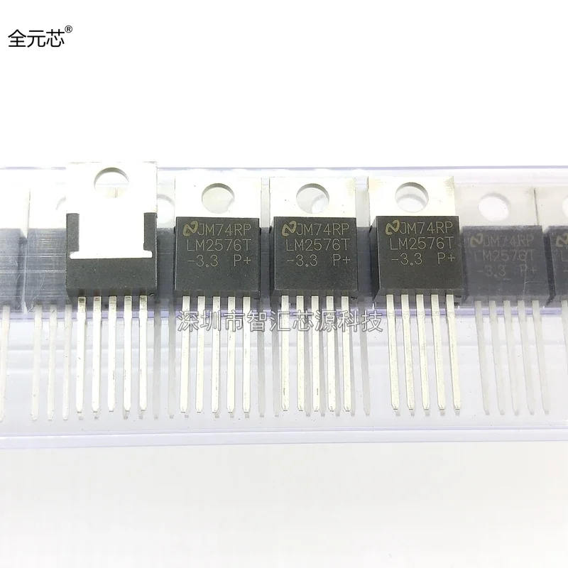 10PCS/LOT LM2576T-3.3 PMIC TO-220-5 DC switching regulator five terminals