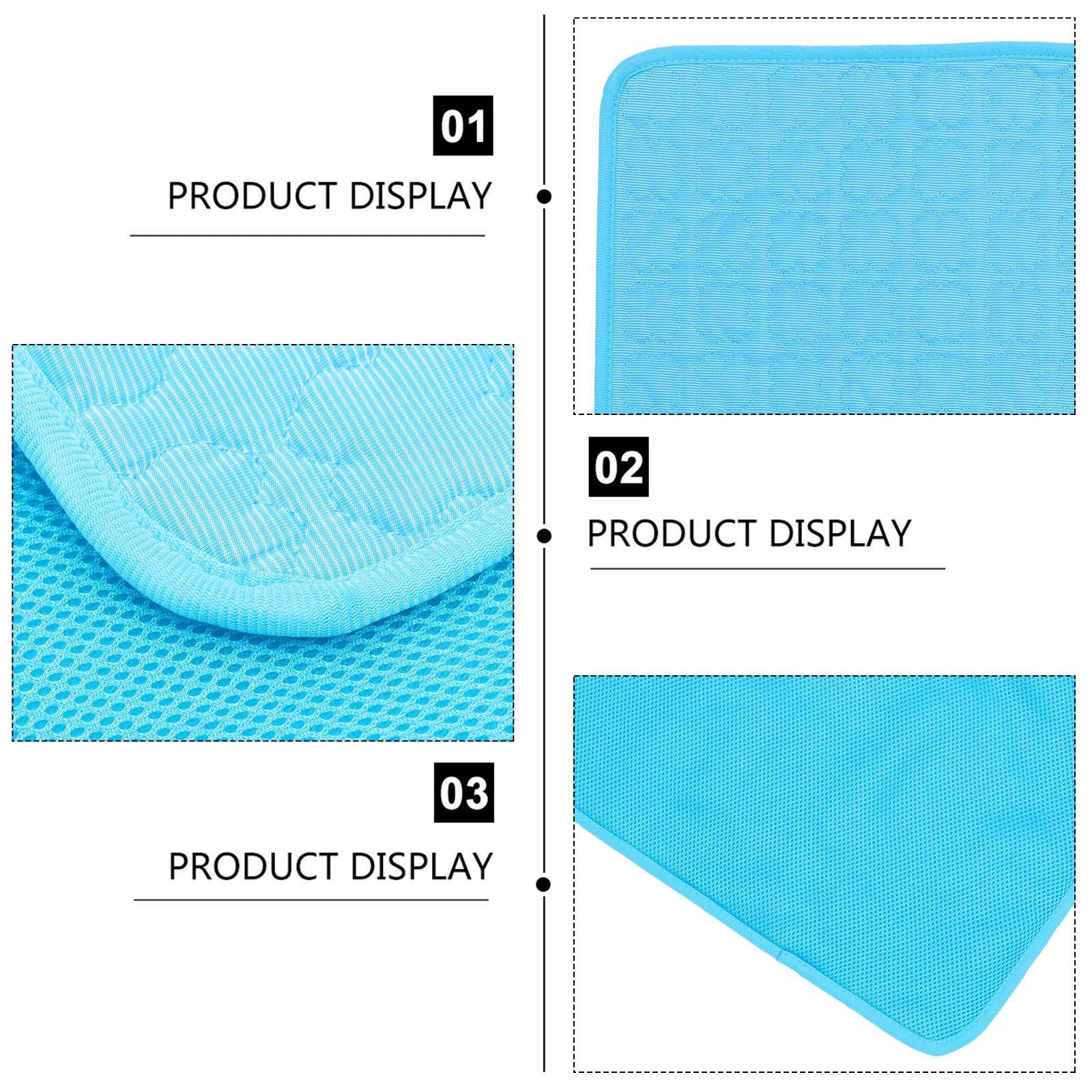 

Ice Pad Washable Self Cooling for Indoor Cooling Mat Outdoor Ice Silk Pad Bed Dog Self Cooling Mat Floor Car Seat