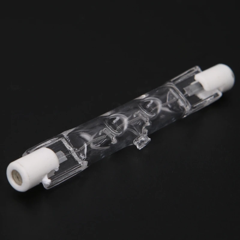 Lâmpada halógena R7s 150W holofotes extremidade dupla 220-240V branco quente