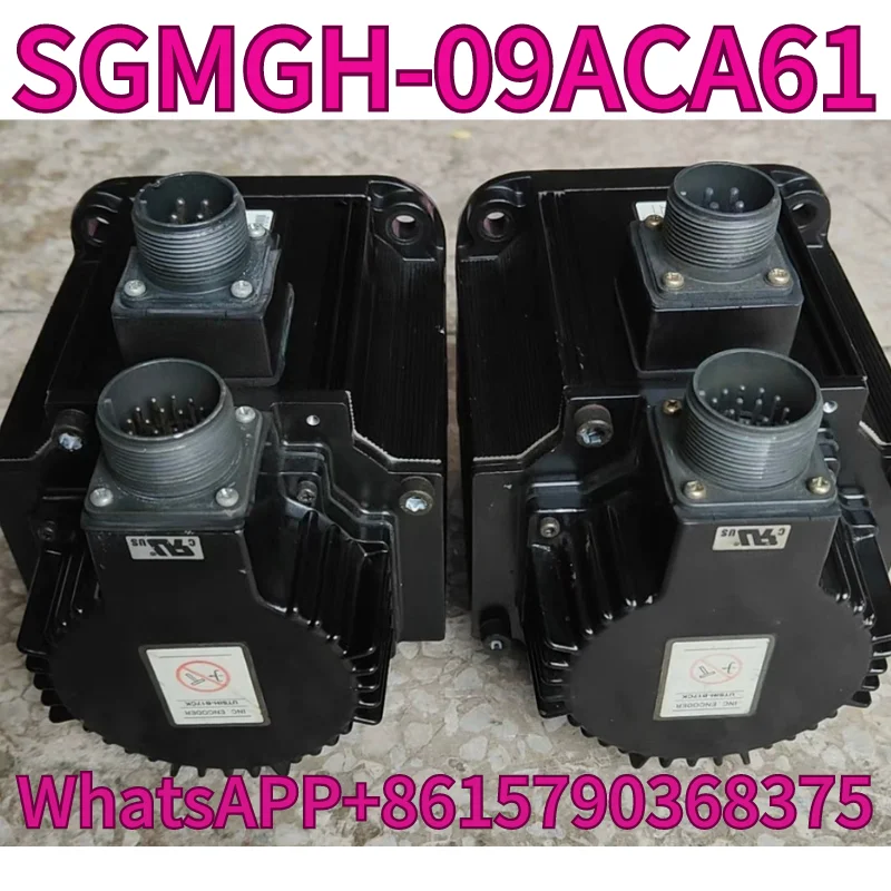 

Used motor SGMGH-09ACA61 850W with intact function