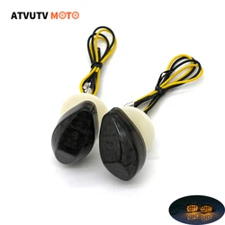 Universal 2Pcs Motorcycle Mini Led Turn Signal Indicator Light Lamp Bulb Blinker Flashers For Honda CBR 600RR 1000RR 2004-2007