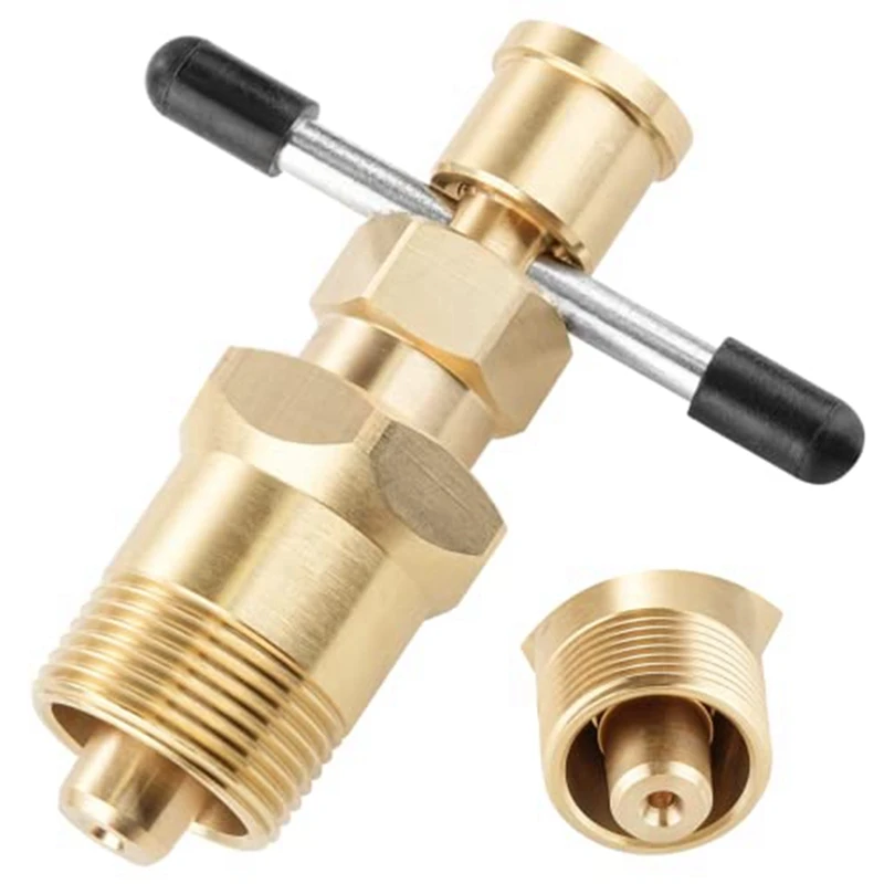 Gold Olive Extrator Tool, adequado para tubos de latão com diâmetro de 1/2 polegadas e 3/4 polegadas