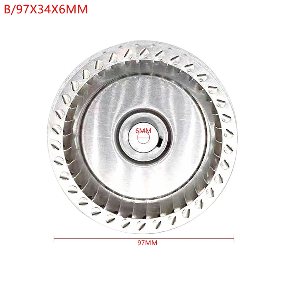Fan Fan Wind Wheel Galvanized Steel High Temperature Motor Parts Centrifugal Fan Blades Replacement Impeller Oven Kitchen Oven