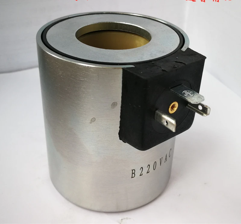 Filter press coil B220VAC hydropower station solenoid valve plug with light hydraulic station BW220V ACB220V