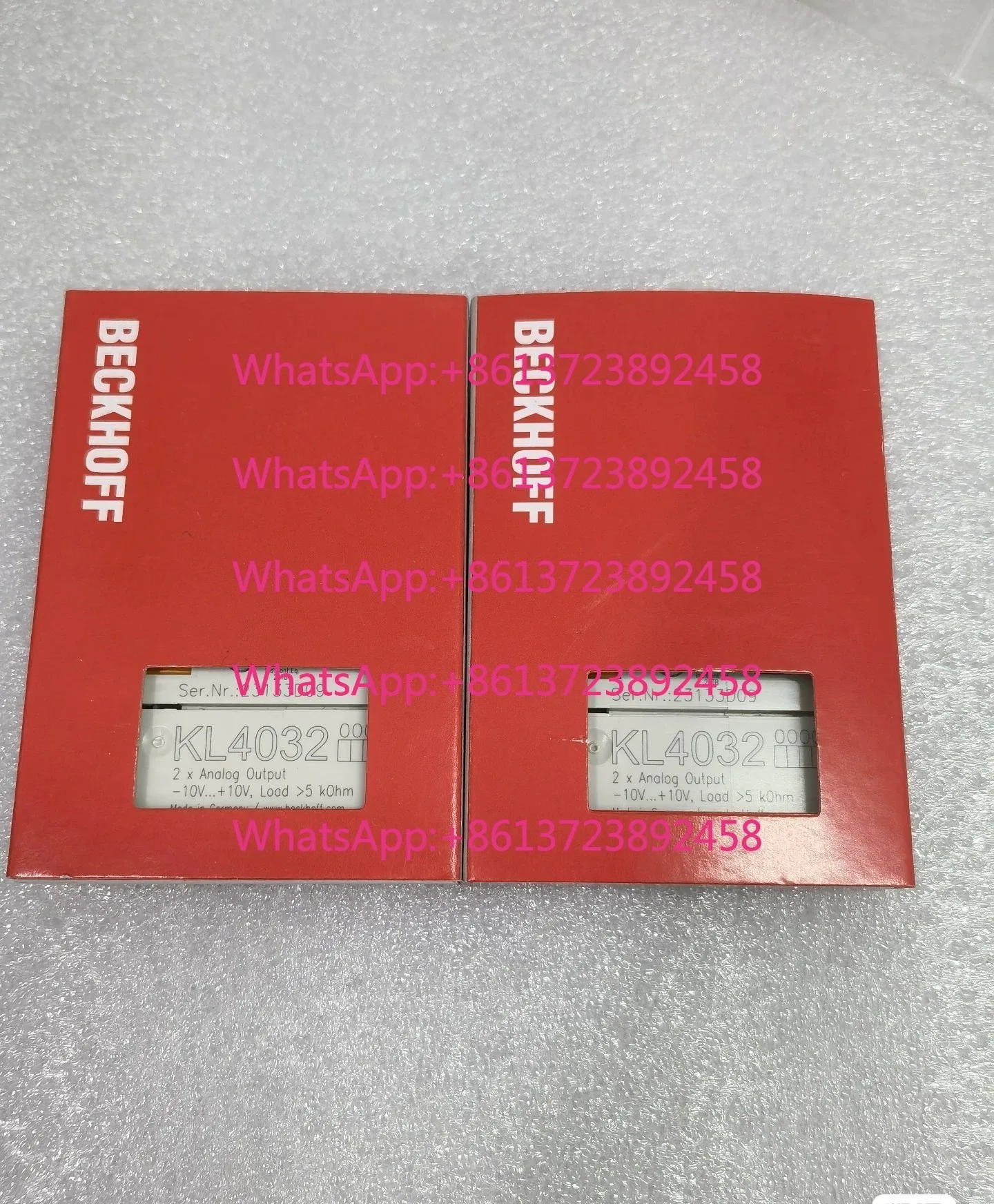 Beckhoff module KL4032, brand new original and genuine.