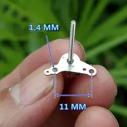 1PC Diamater 6mm Micro Stepper Motor With Long Pole Stepping Motors 2 Phase 4 Wire Stepper Motor Camera Lens Adjustable Motor