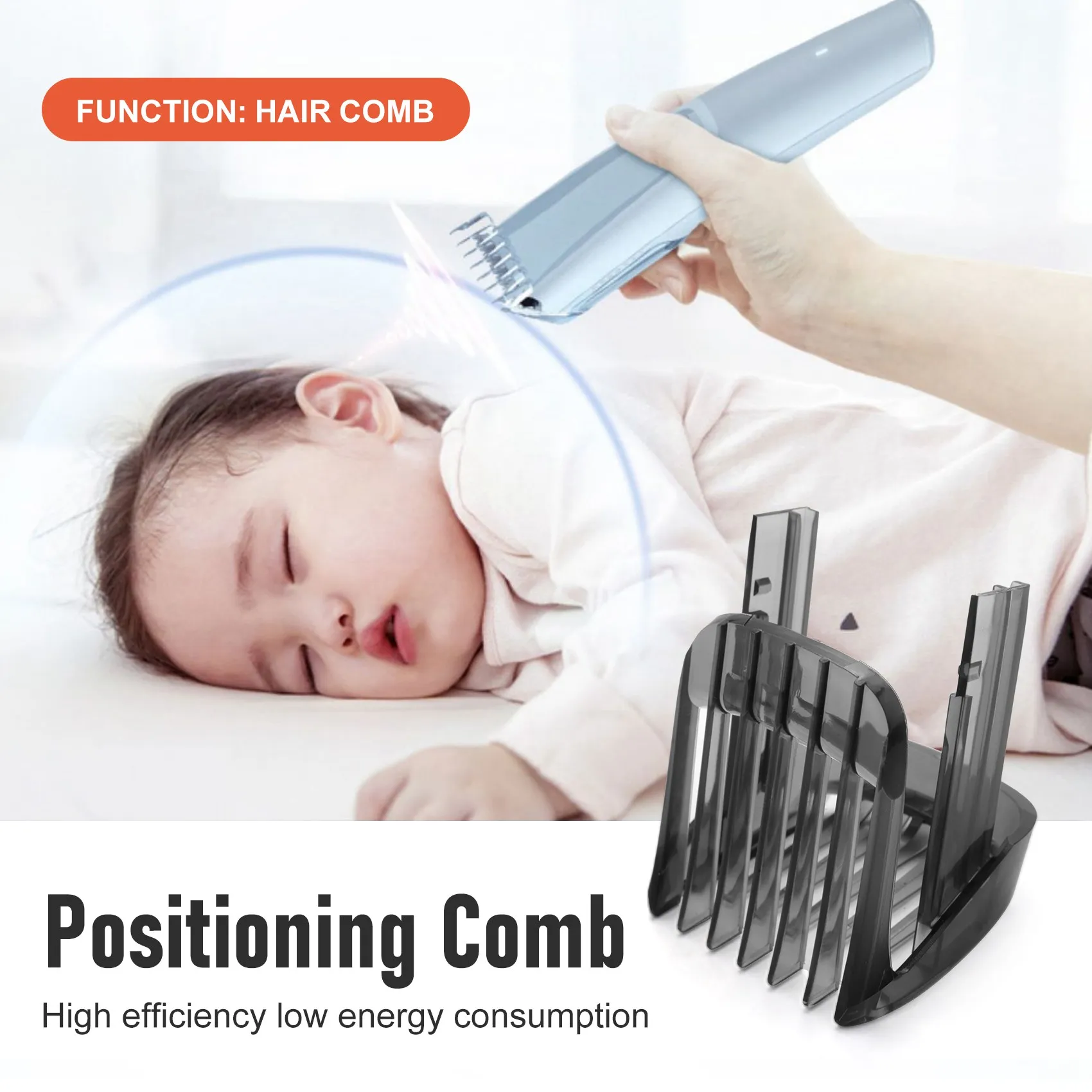 Philips Hair Clipper Positioner, Pente Fixo, Adequado para HC5410, HC5440, HC5442, HC5447