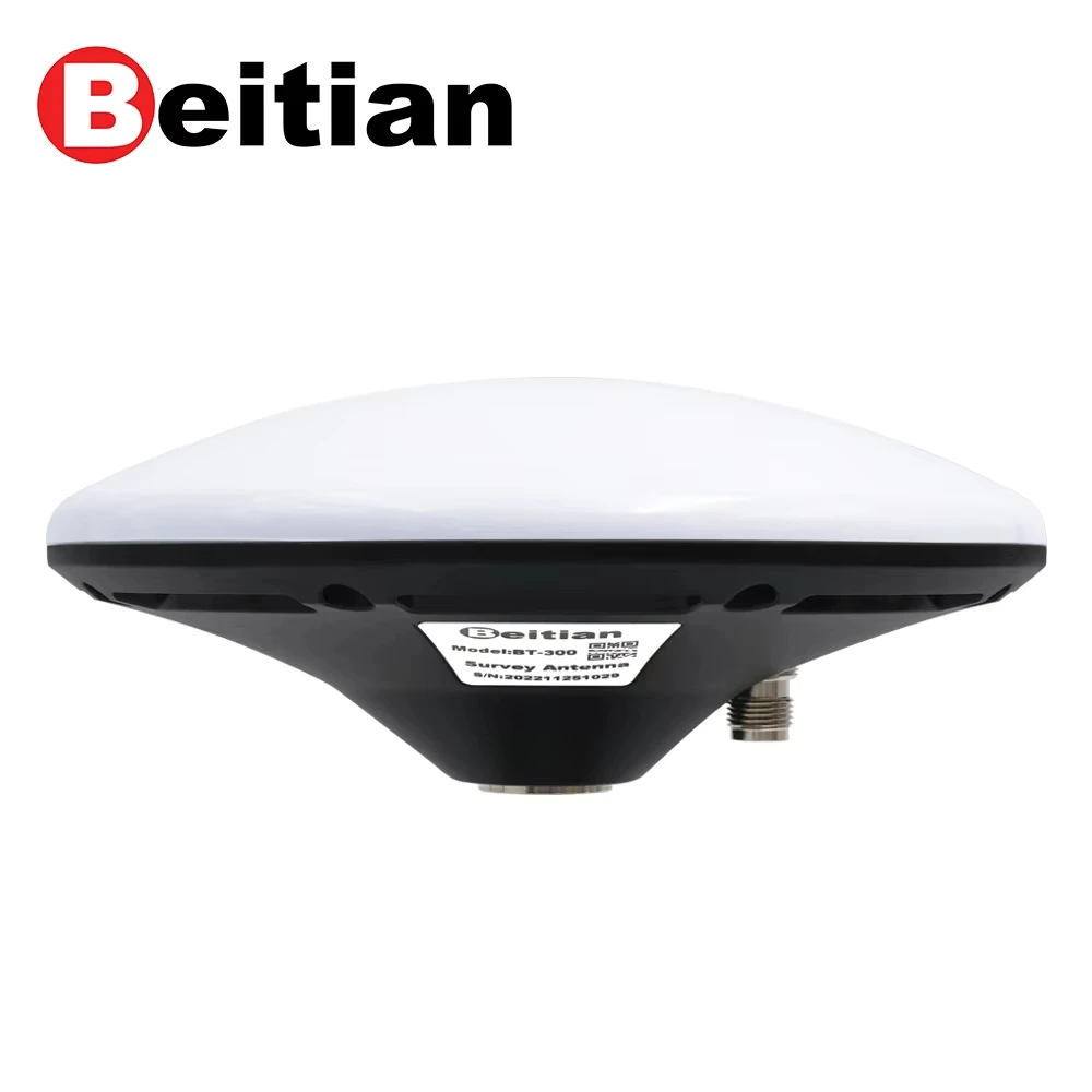 RTK UFO Mushroom-shaped GNSS Antenna Four-star Full-band Beidou GPS High-precision Driving test Subject 2 BT-300