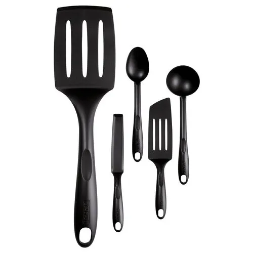 Tefal K001A504 Bienvenue Set (5 pieces) Cooking Utensils and Service Set