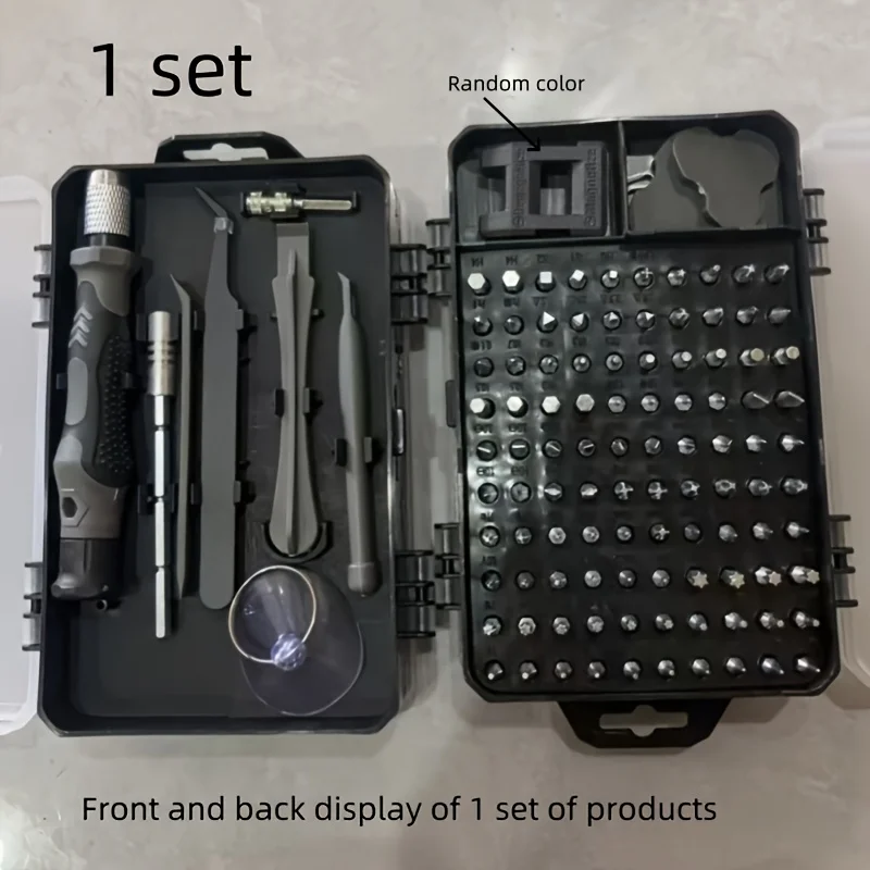 115-in-1 Magnetic Screwdriver Set,High Hardness Bits,Multi-Repair Tool Kit for Phones,Tablets,Small Appliances &Irregular Screws image 6
