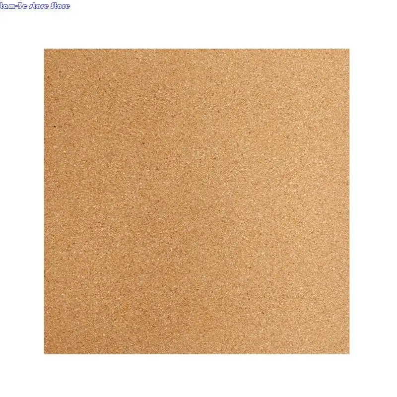

D0UA 4pcs Square Cork Board 300x300 мм Украска стены