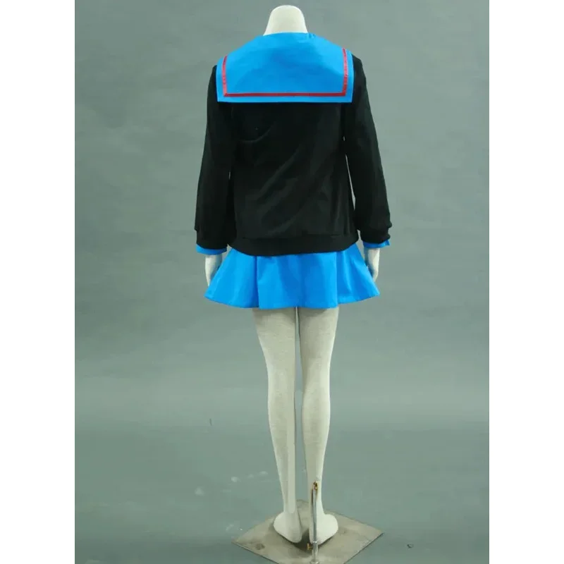 Anime Cosplay Nagato Yuki Costume Yuki Nagato Women's Outfit Halloween Cosplay Costume Seifuku Cosplay Halloween