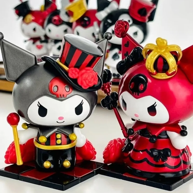 

Новый продукт в наличии Toptoy Kuromi Poker Kingdom Series слепая коробка Коллекционные декоративные предметы для фестиваля, подарок на день рождения