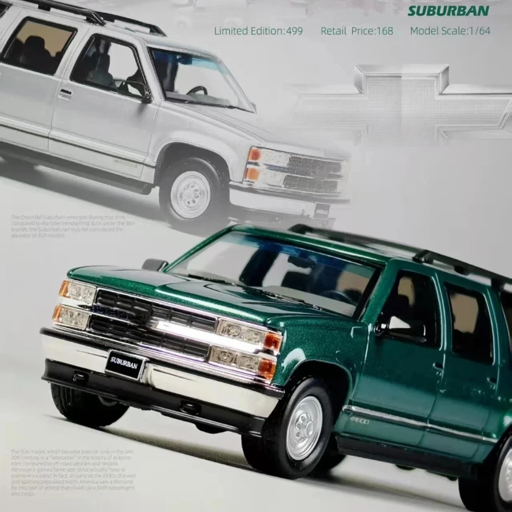Bliss 1:64 GMC Suburban GMT400 SUV pleine grandeur modèle sport TMCS Malaysia 2026 Édition limitée 499 Modèles de voitures miniatures de collection