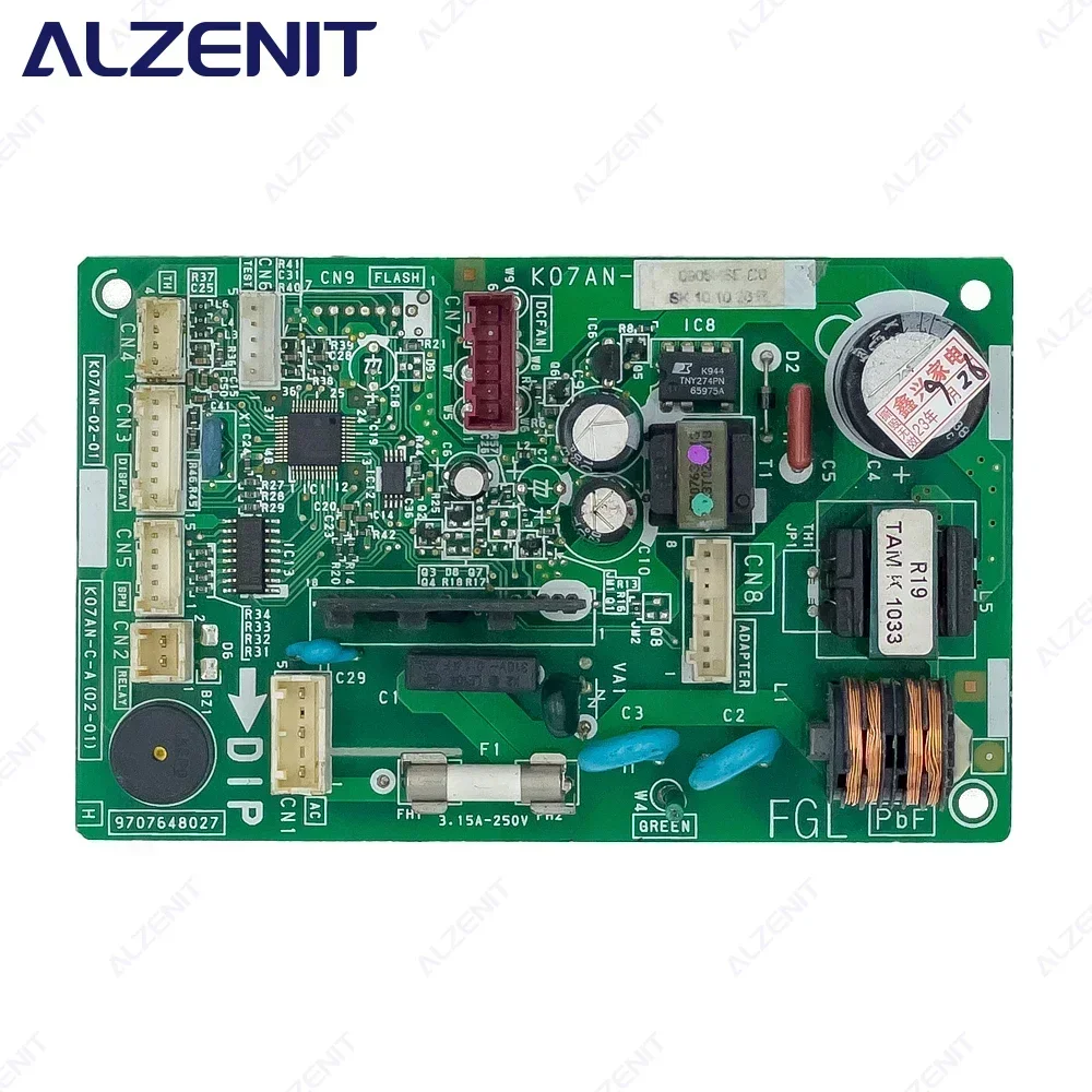 Control Board 9707648027 Used For Fujitsu Air Conditioner Circuit PCB K07AN-02-01 K07AN-C-A(02-01) Used Conditioning Parts