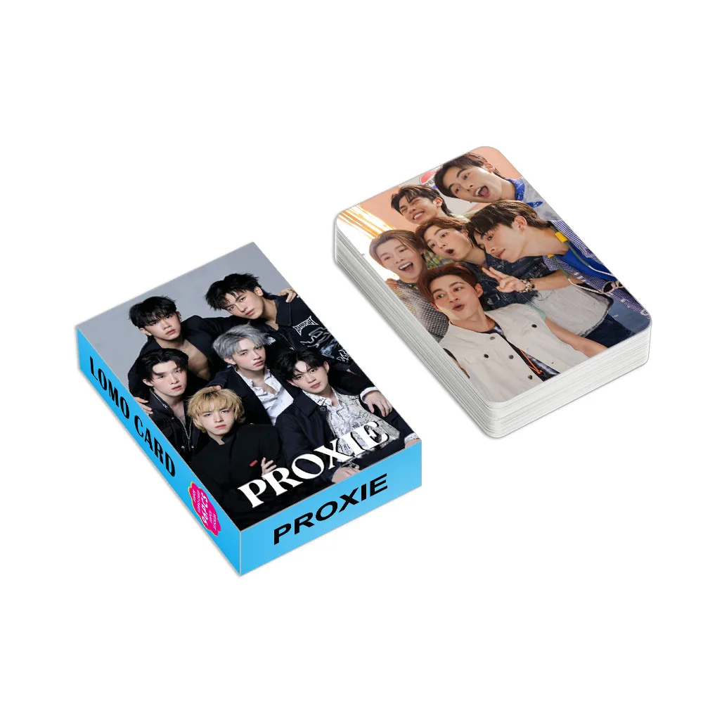 96 Pcs/Set Thai Boy Group PROXIE Lomo Card Gorn Onglee Chokun Star Characters 3 Inches HD Photocard Stickers Cosplay Gift 