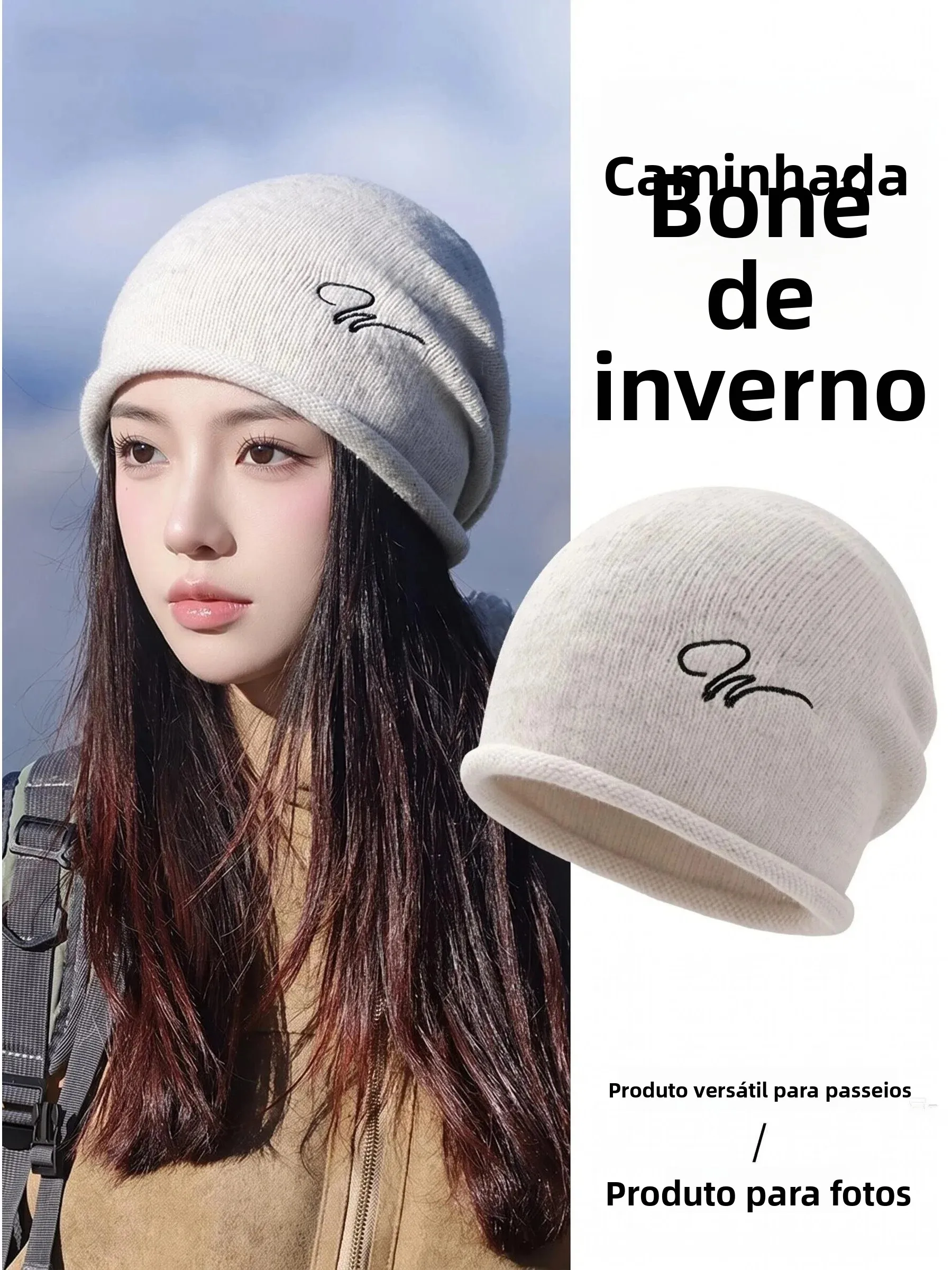 bonnet-d’hiver-tricote-pour-femme-ideal-pour-les-activites-de-plein-air-chaud-protege-du-froid-grande-taille-echarpe-en-laine-integree-bonnet-pliable-a-bord-arrondi-sans-bord