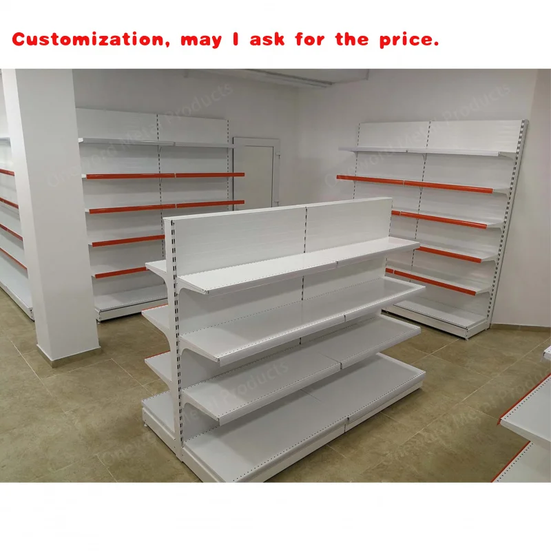 

custom.Grocery Store Gondola Shelving Supermarket Display Rack Retail Store Shelf Heavy Duty Supermarket Shelves