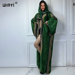 WINYI drukuj kimono z paskiem afrykańska sukienka boho strój plażowy elegancki kardigan seksowne wakacyjne stroje plażowe dla kobiet sukienki imprezowe