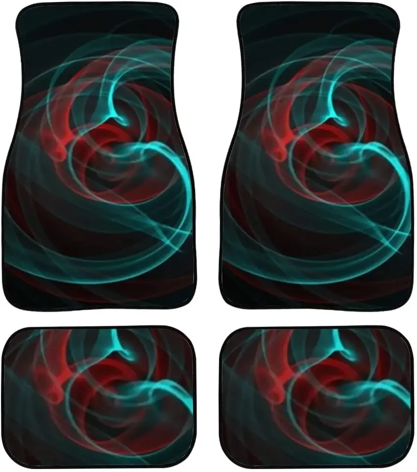 Car Floor Mats Exploding Supernova Forminng Nebula Black Hole Print Design Carpet Car SUV Truck Floor Mats 4 Pcs, Car Mats Rubbe