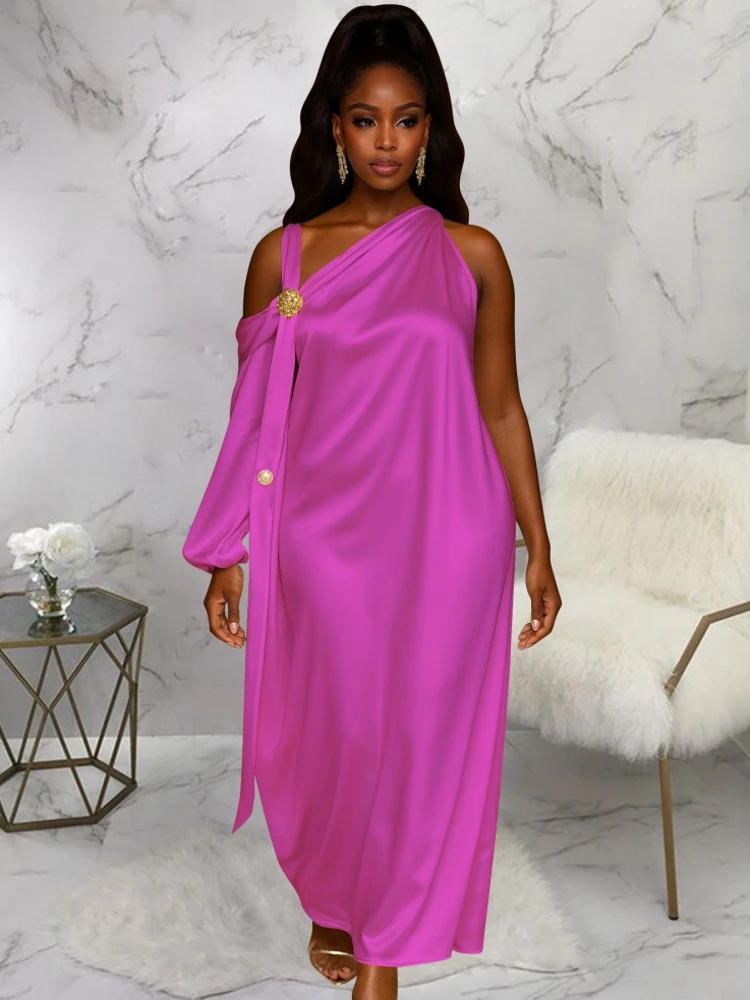 

African Dresses For Women Vetement Femme Dashiki Abaya Maxi Dress Africa Clothes Dashiki Ankara Dresses 2026 Summer Autumn New