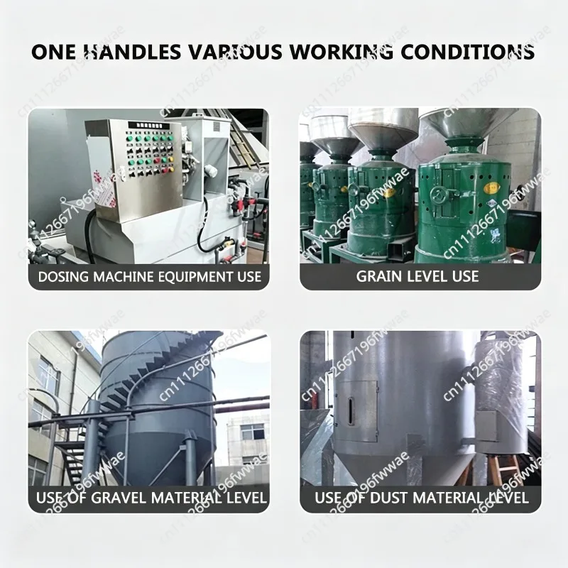 For High Temperature Explosion-Proof Paddle Level Meter Switch Tuning Fork for Cement Silo Liquid Level Control Sensor