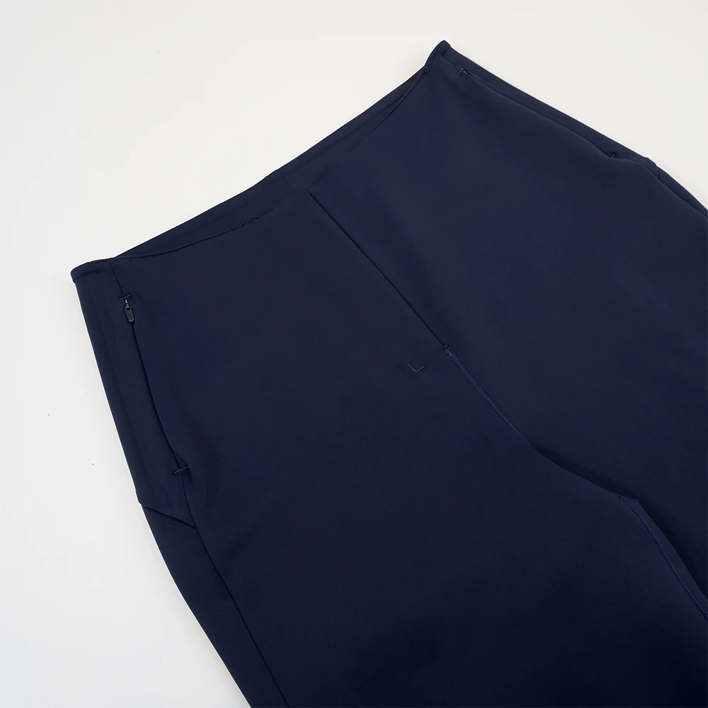 LULU FLORA Slim-Fit-Anzughose, lässig und für den Alltag geeignet, schlankmachend, knitterarm, formstabil, mit Taschen für eine bessere Figur, elastisch. – Detail 17