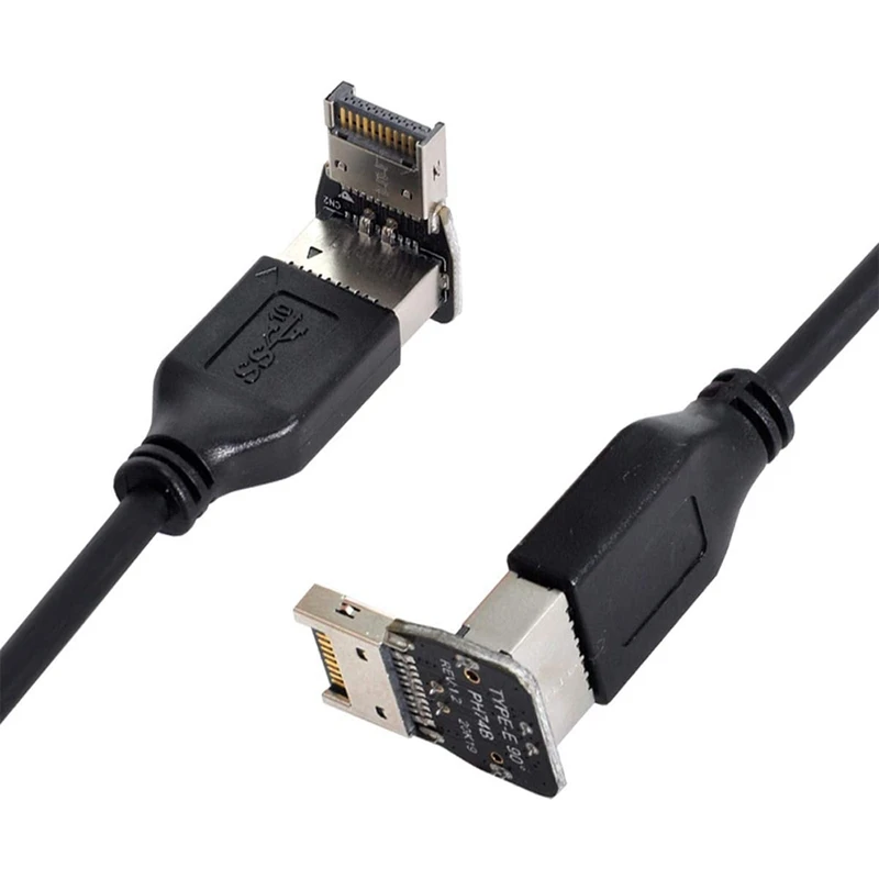 2 шт., удлинитель для передней панели USB 3,1 типа E на USB 3,1