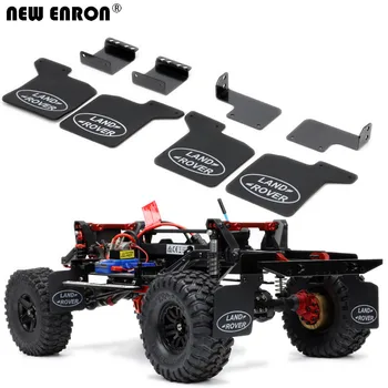 ENRON – garde-boue avant et arrière en caoutchouc, ensemble de supports en aluminium pour voiture sur chenilles RC 1/10 Traxxas TRX4 Tamiya D110, nouveaux