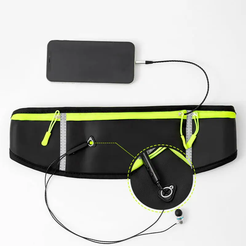 Sports Belt Pouch Mobile Phone Case Running Waist Bag Hidden Pouch Gym Sport Bags Running Belt Waist Pack