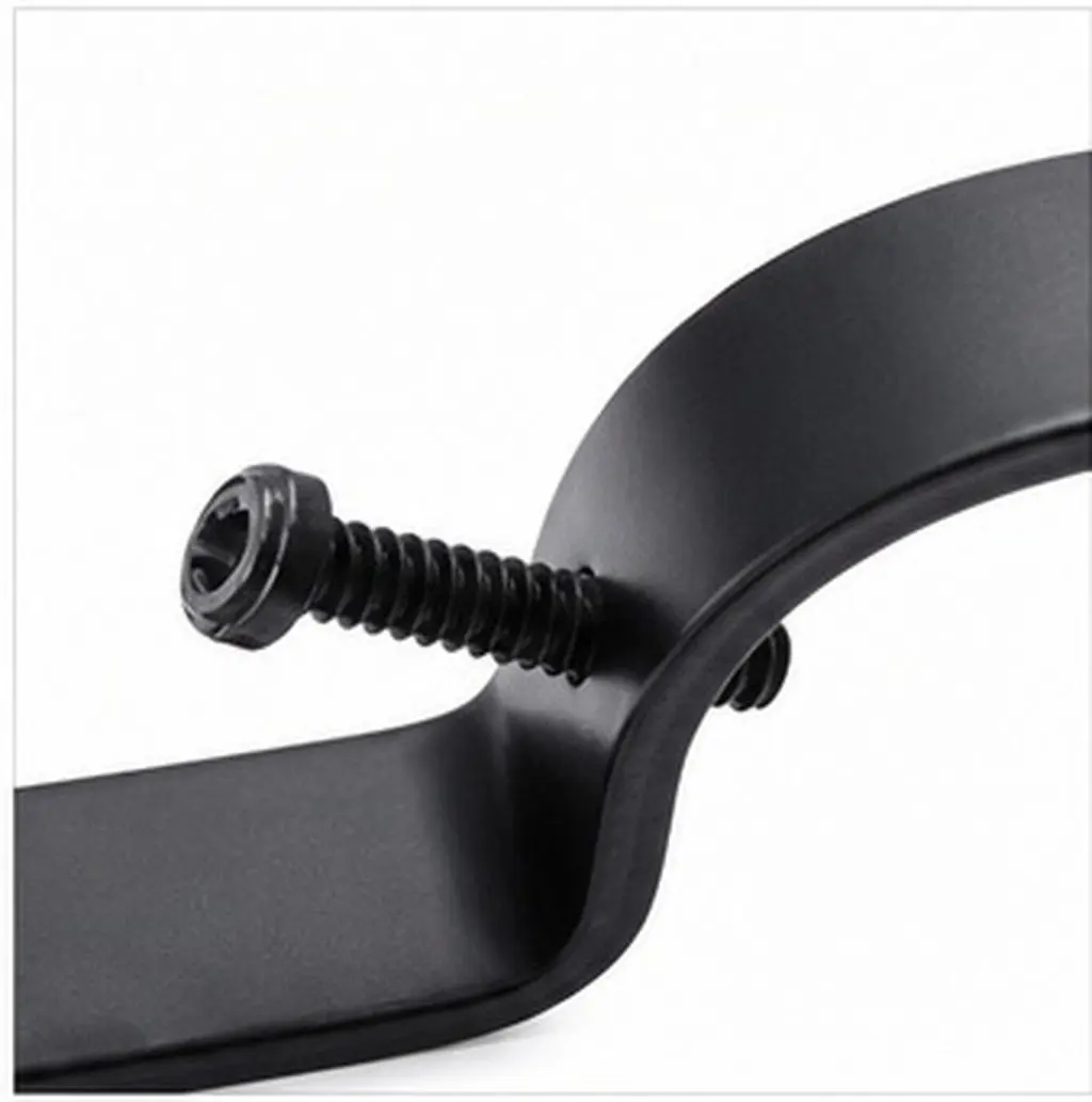 3Pcs Sturdy Iron Curtain Holders Modern Vintage Design Easy Install Adjustable Bracket for 15.88mm to 25.4mm Curtain Poles