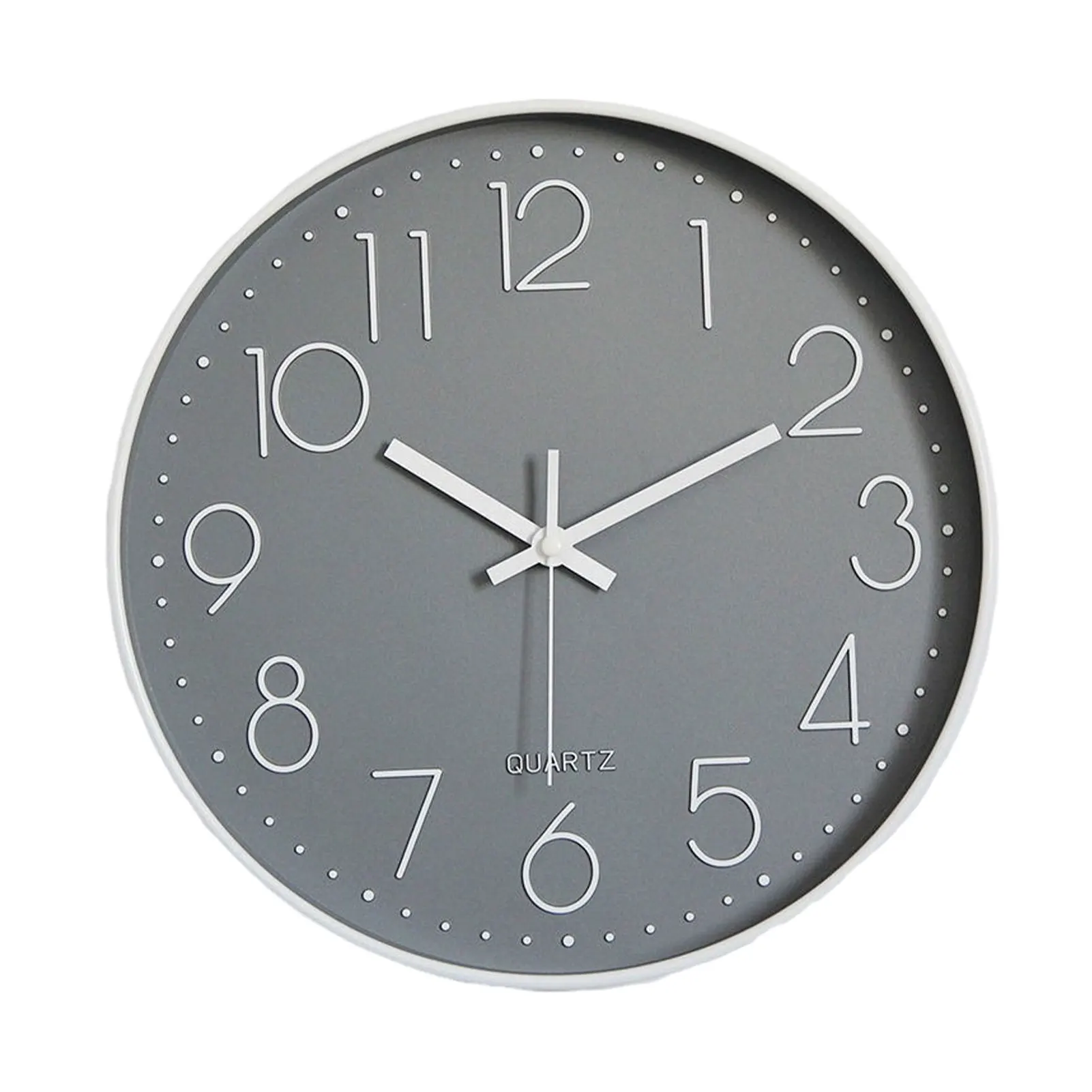 Enjoy Quiet Operation With Battery-powered Wall Clock Quiet Operation When Wall Clock Is Running SYZP1201WG