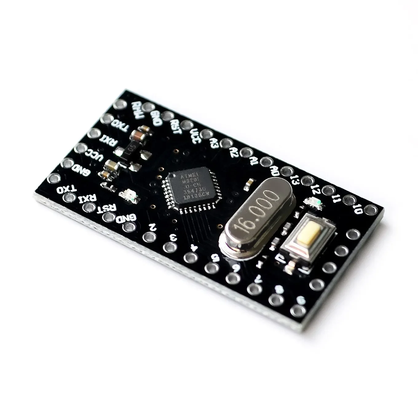 Pro Mini 168/328 Atmega168 3.3V 5V 16M / ATMEGA328P-MU 328P Mini ATMEGA328 5V/16MHz Para Arduino Compatível Para Módulo Nano