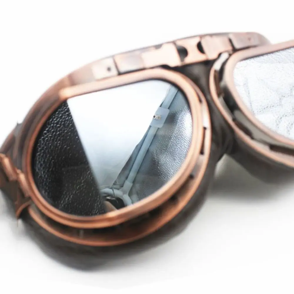High Quality Eye Protection Vintage Sunglasses Snowboard Cruiser Scooter Retro Goggles Pilot Motorcycle Glasses