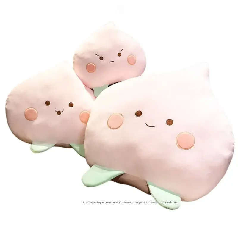 

30/40/60 см мягкая милая мультяшная плюшевая игрушка с фруктами Kawaii персик выражение мягкая подушка игрушки для домашнего декора для девочек и детей подарки на день рождения