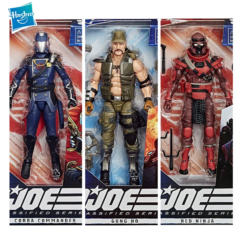 

Hasbro G.I.JOE классифицированная 1/12 6-дюймовая экшн-фигурка серии змеиные глаза аниме модель для подарка детские игрушки для взрослых бесплатная доставка