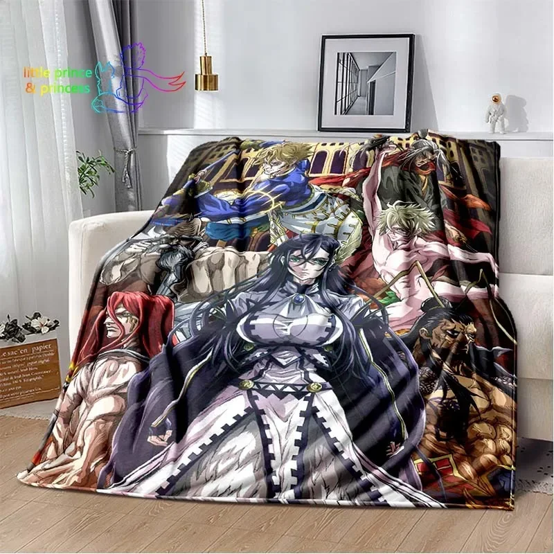 Record of Ragnarok Figure Blanket Anime Blanket Lightweight Soft Breathable Ultra Warm Blanket Bedding Travel Bedding