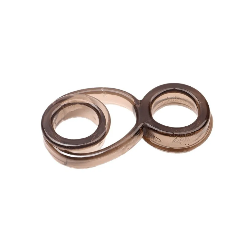 Figure 8 Male Cock Ring Delay Ejaculation Dual Ring Penis Scrotum Bondage Toys For Men