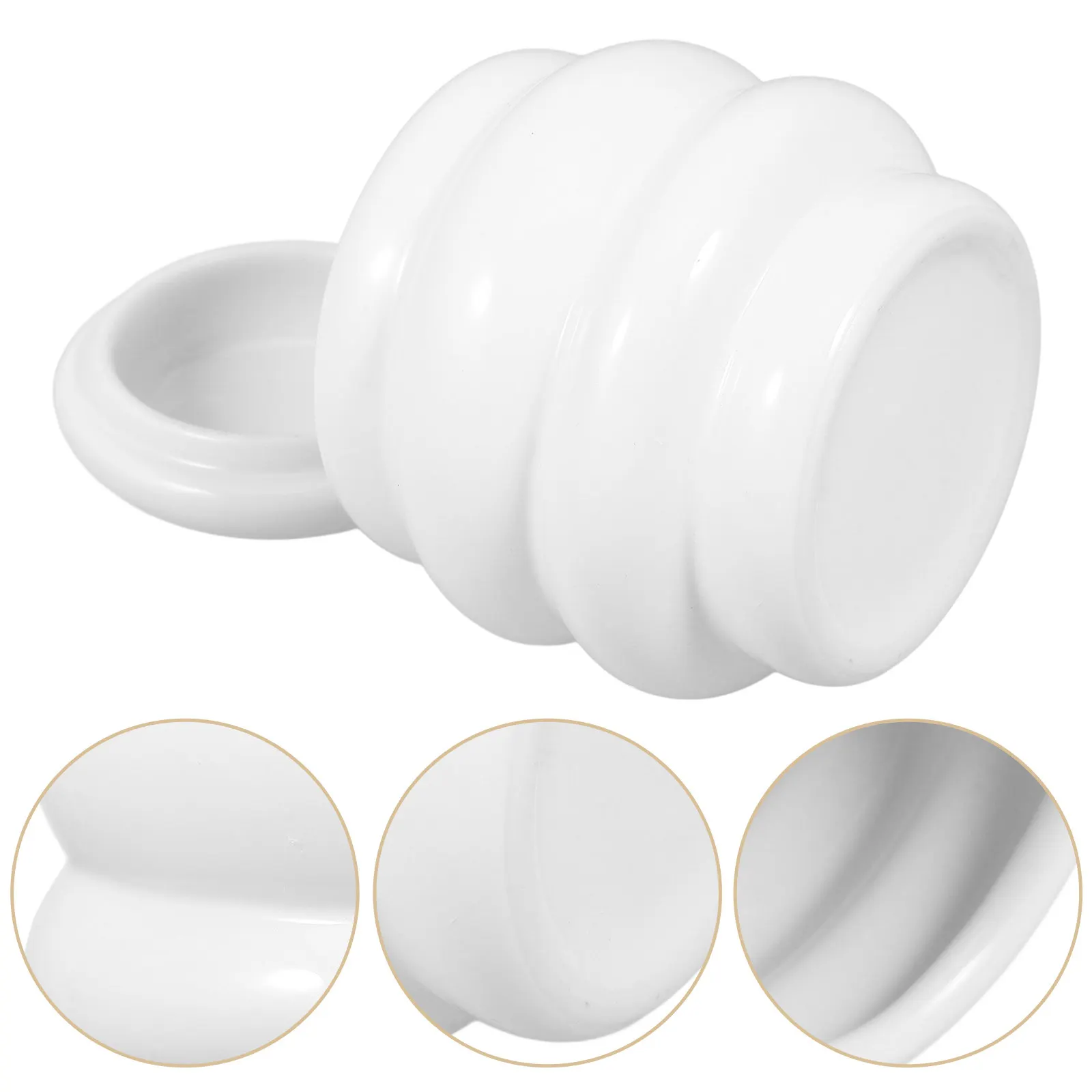 

Керамическая банка для меда с герметичной крышкой, контейнер для хранения продуктов, сохраняющий свежесть, для кухни, чая, конфет, многофункциональный