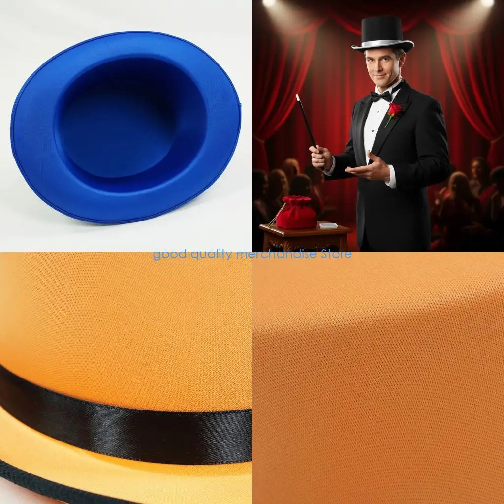 

Y5JD удобный цилиндр унисекс с силуэтами костюм на Хэллоуин, шляпа, подходящая для музыкальных фестивалей и модных стильных