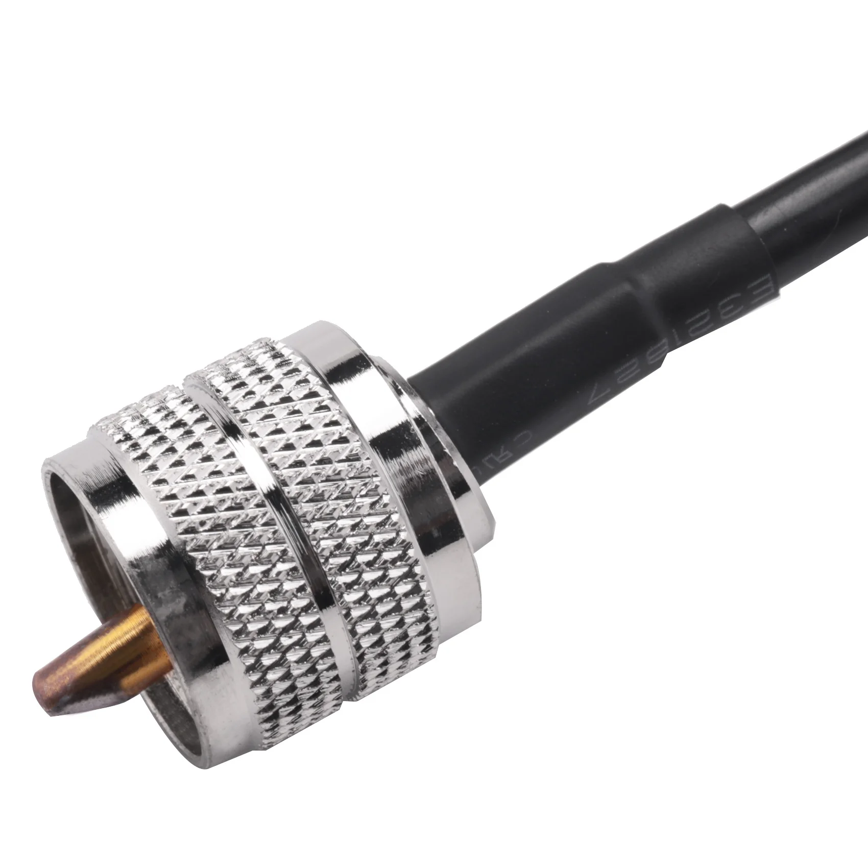 15M UHF Coaxial Cable RG58 Coax Cable PL259 Cable 50 Ohms CB Radio Antenna Cable UHF Male to UHF Male Low Loss UHF HOT