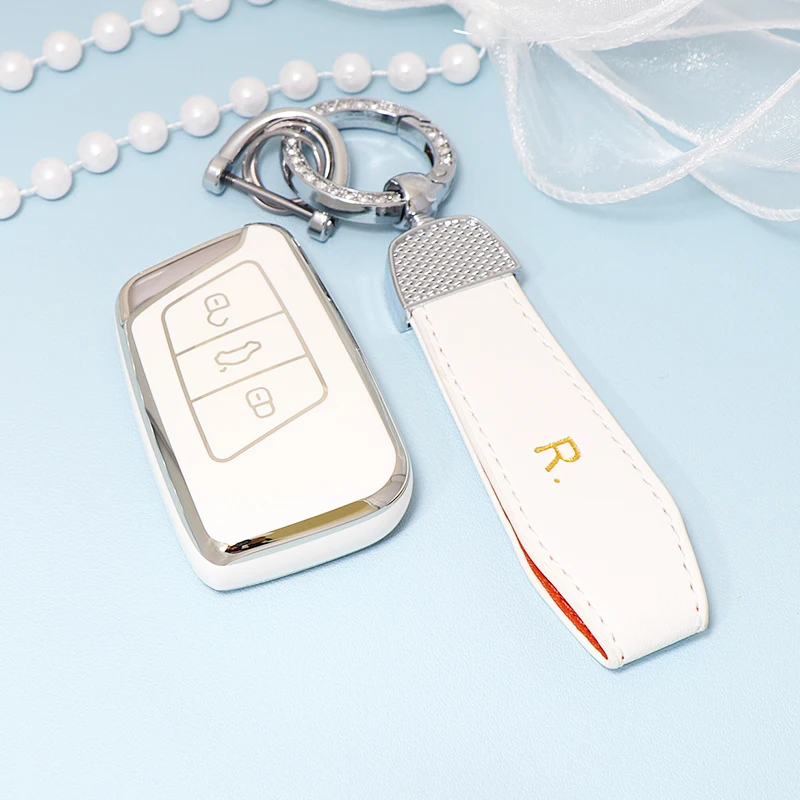 For VW Volkswagen Passat B7 B8 CC Kodiaq Seat Magotan Magotan GTE Arteon Skoda Fabia Superb A7 Car Key Case Cover Fob