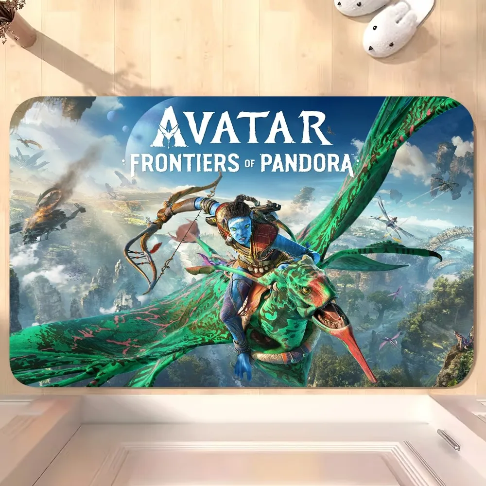 Avatar Frontiers of Pandora Game Floor Mat Bedroom Kitchen Door Bath House Super Absorbent Foot Non-slip