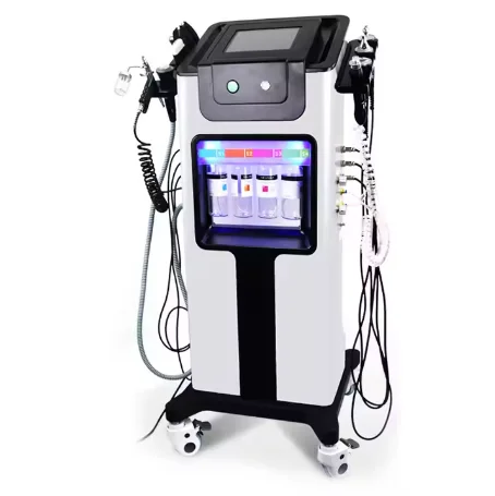 Multi functional facial hydrogen oxygen hydrotherapy treatment machine