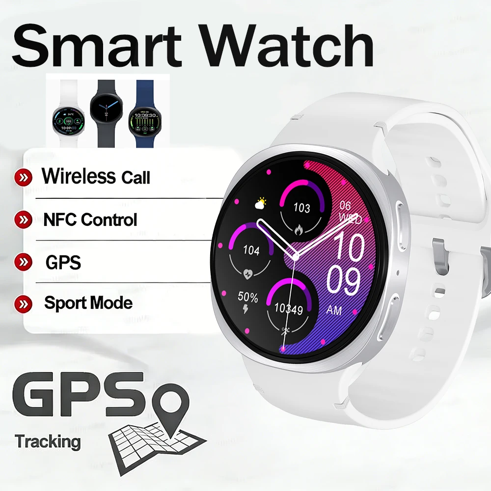 Nuevo Reloj Inteligente HD8 2026 de 1.46" con Asistente de...