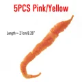 5pcs pink yellow