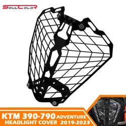 Protector de rejilla de faro delantero, cubierta decorativa para KTM 390, 790, 890, 2019, Adventure R S, 2020, 2021, 2022, 2023