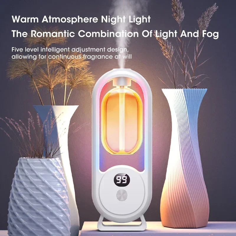 

Smart Full Automatic USB Essential Oil Diffuser Aromatherapy Machine for Home Office Car Toilet Deodorization