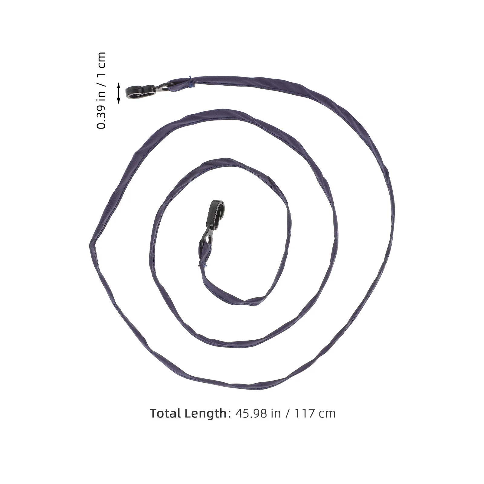 2 قطعة قفاز الشتاء حبل النايلون قابل للتعديل مكافحة خسر حزام المحمولة قابلة لإعادة الاستخدام القفاز حامل قفازات حبل قفاز الحبال #3